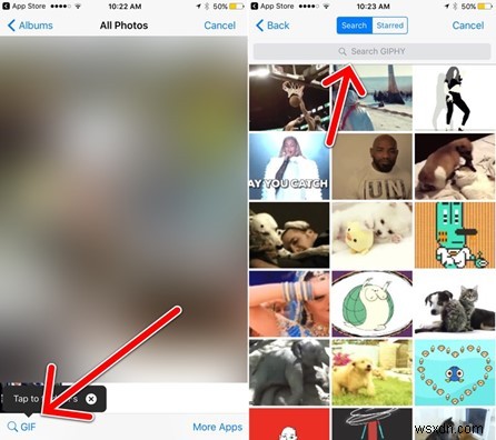 Android 및 iOS의 WhatsApp에서 GIF 이미지를 보내는 방법