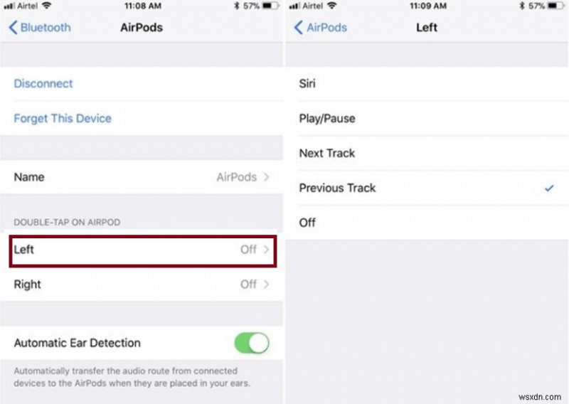 iOS 11에서 AirPods 기능을 쉽게 사용자화