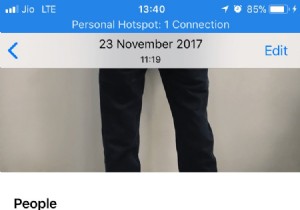 iOS 11 사진 앱에서 사람을 추가하거나 제거하는 방법