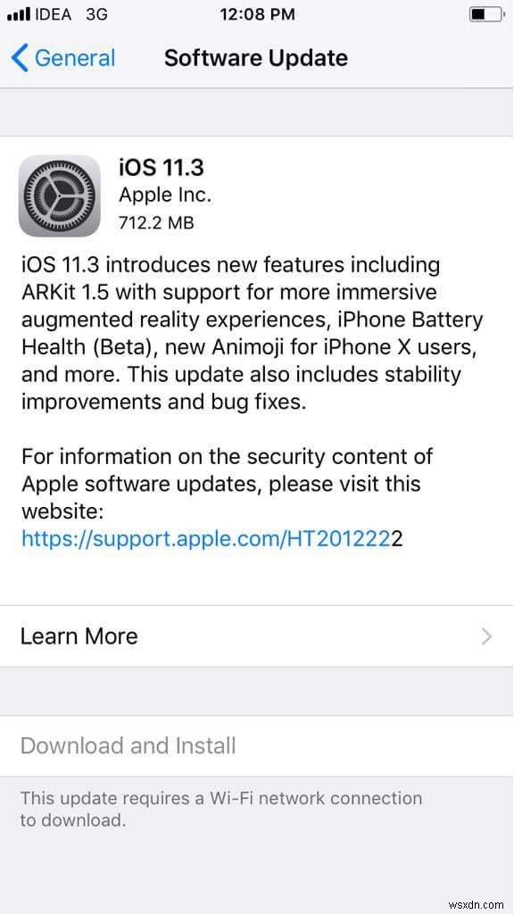 iOS 11.3 :Apple, 사용자를 위한 주요 업데이트 출시