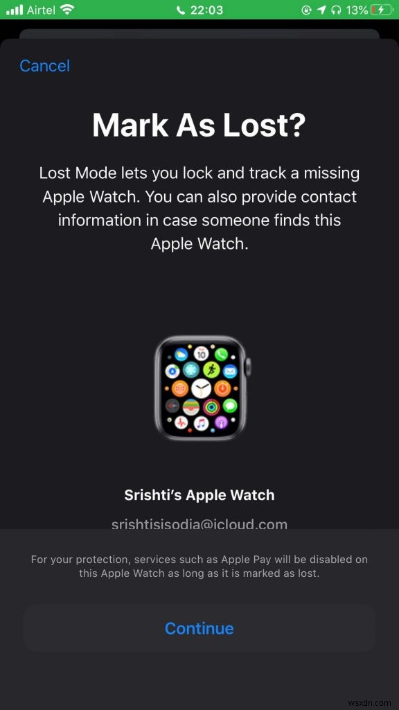 분실한 Apple Watch를 찾는 방법은 무엇입니까?