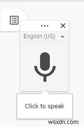 음성 입력을 위해 Google 문서도구를 사용하는 방법