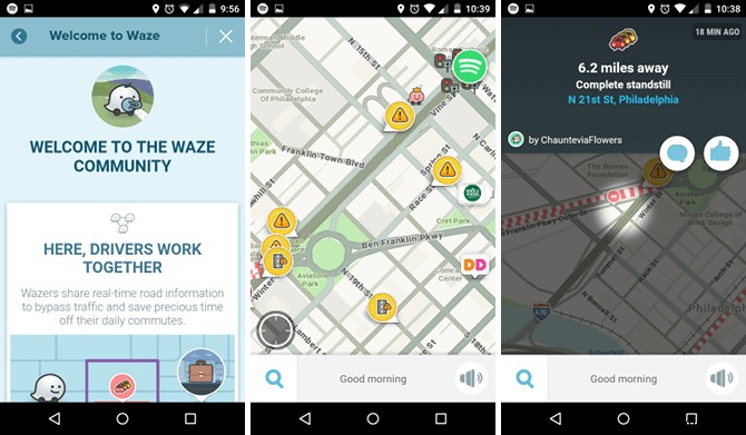 Waze 대 Google 지도! 항해사 전쟁