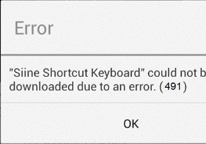 Google Play 스토어 오류 491 및 495를 수정하는 방법