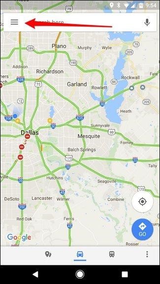 스마트폰에서 Google 지도 기록을 추적하는 방법