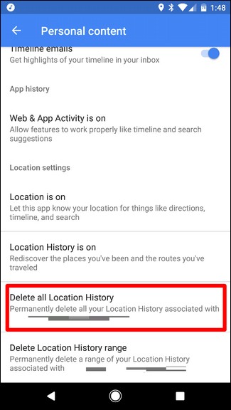스마트폰에서 Google 지도 기록을 추적하는 방법
