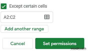 Google 스프레드시트를 보호하는 빠른 방법