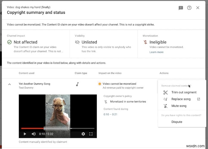 저작권 침해 주장에 대한 YouTube의 새로운 업데이트