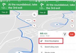 iPhone에서 Google 지도를 사용하여 친구와 실시간 위치를 공유하는 방법은 무엇입니까?