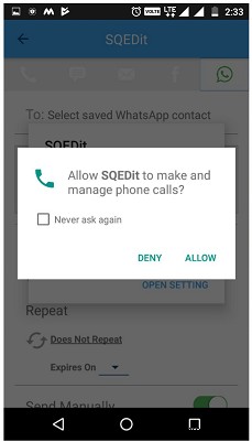 Android에서 WhatsApp 메시지를 예약하는 방법