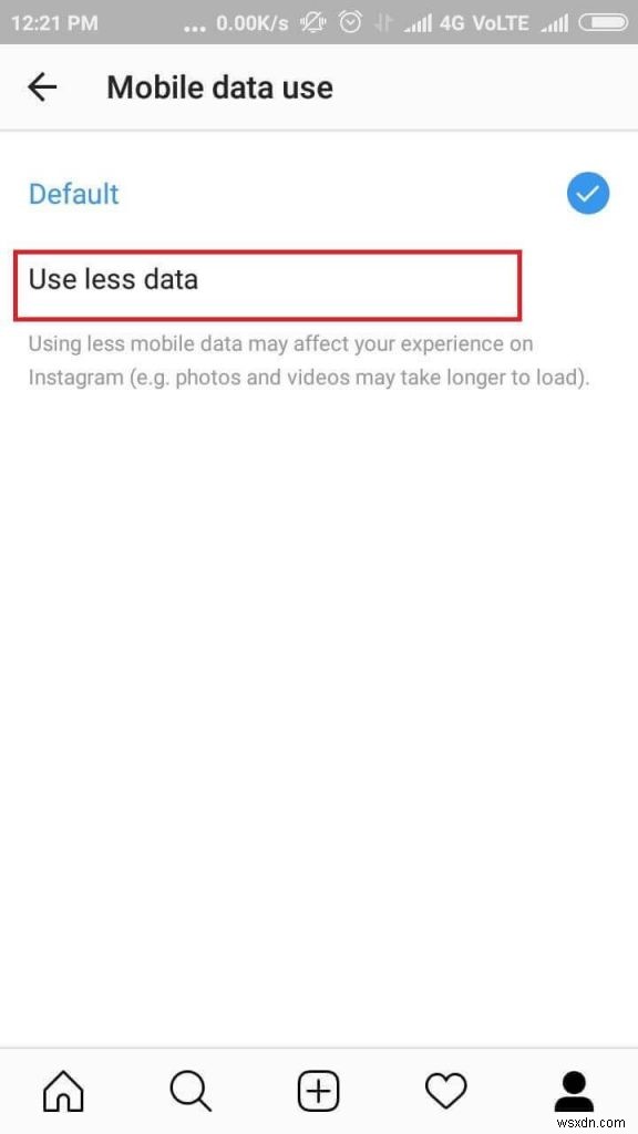 Instagram, Snapchat 또는 Whatsapp을 사용하는 동안 데이터를 절약하기 위한 팁