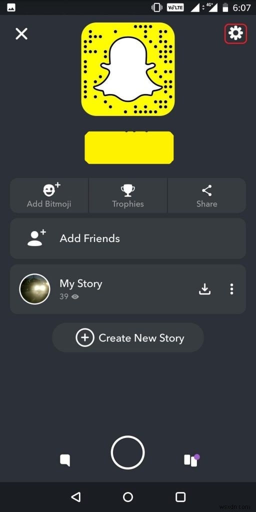 카메라 롤에서 Snapchat으로 사진을 업로드하는 방법