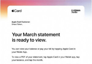 COVID-19:Apple, 이번 4월 카드 소지자의 월별 결제 연기 허용