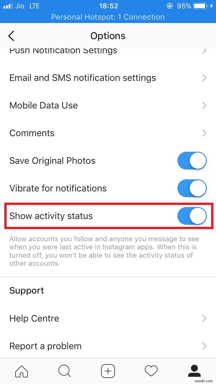 Instagram에서 활동 상태를 숨기는 방법