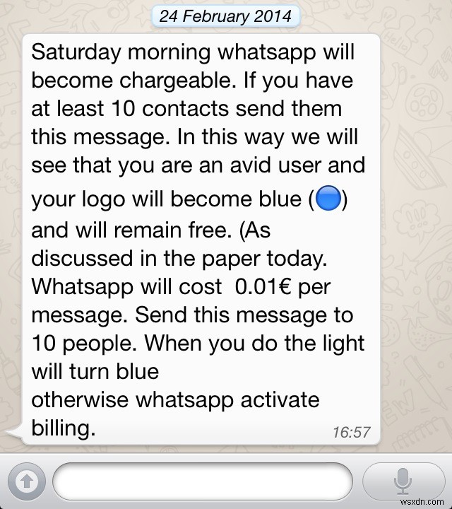 5가지 WhatsApp 사기의 희생양이 되어서는 안 됩니다.