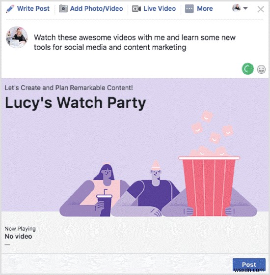 Facebook Watch Party:알아야 할 모든 것!