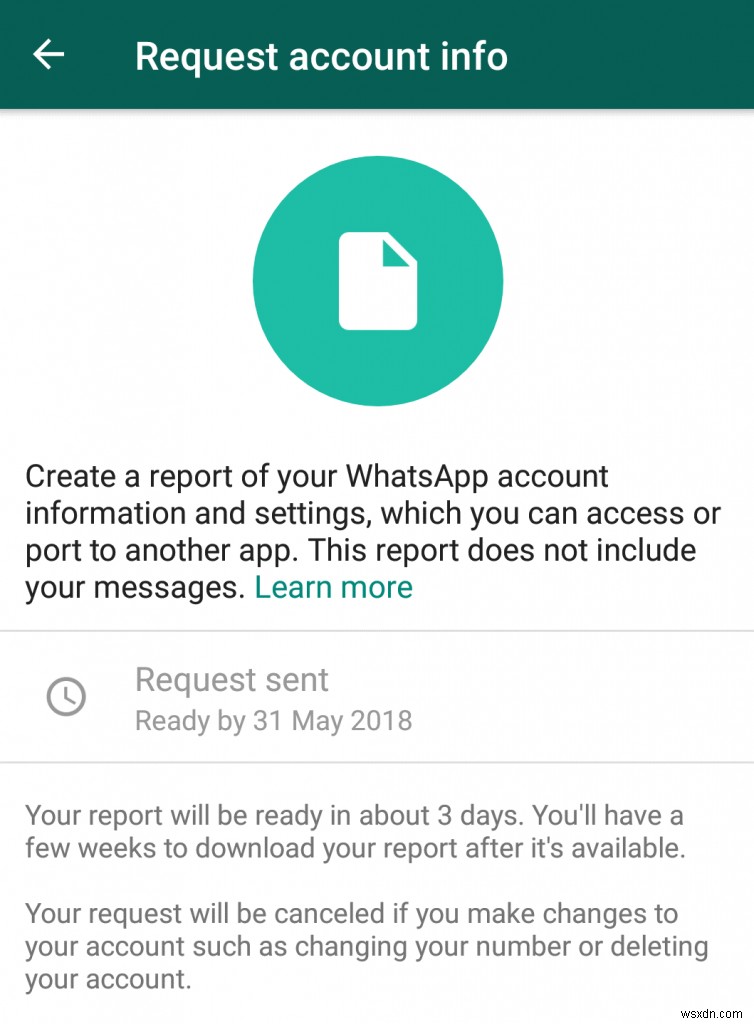 Android 및 iPhone용 WhatsApp 계정 정보를 다운로드하는 방법은 다음과 같습니다.