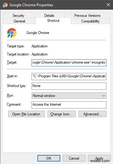 브라우저를 항상 시크릿 모드로 여는 방법:Chrome, IE 및 Mozilla Firefox