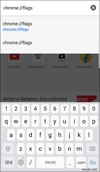 Android용 Chrome에서 주소 표시줄을 맨 아래로 이동