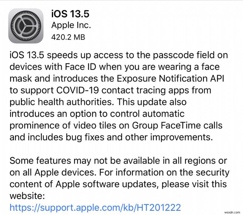 Apple, iOS 13.5 출시 – 알아야 할 사항