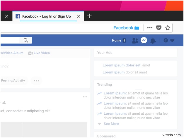 Firefox에서 Facebook이 사용자를 추적하지 못하도록 차단하는 방법