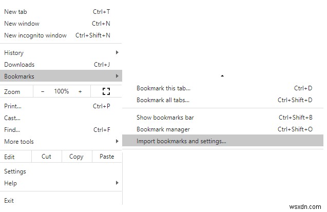 Chrome 브라우저로 비밀번호를 가져오는 방법