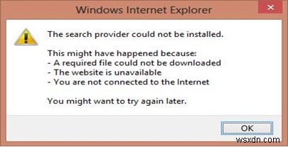 Internet Explorer에서 기본 검색 엔진을 변경하는 방법