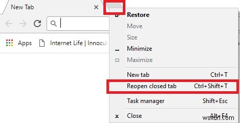 Chrome, Firefox, Edge 및 Safari 브라우저에서 닫힌 탭을 다시 여는 방법