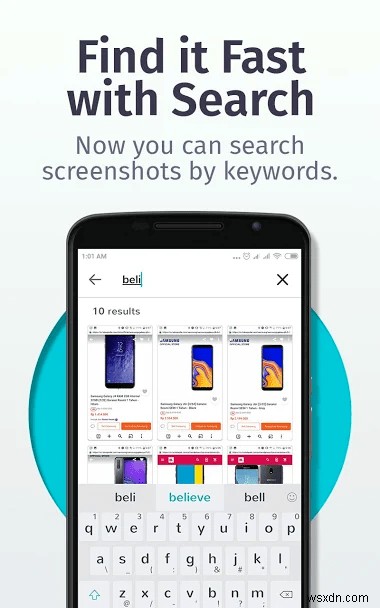 Firefox ScreenshotGo 앱을 사용하는 방법