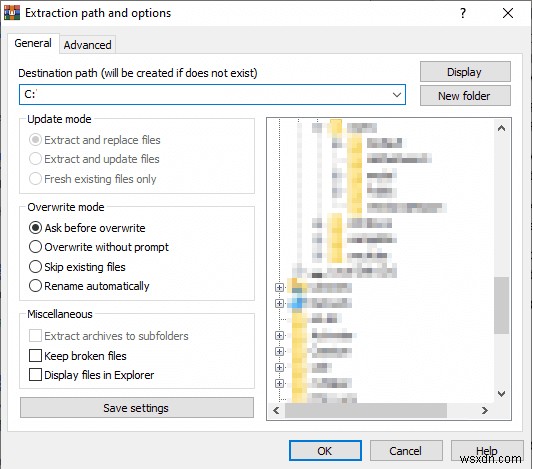 Windows 10에서 WinRAR이 파일을 실행할 수 없음 오류를 수정하는 방법