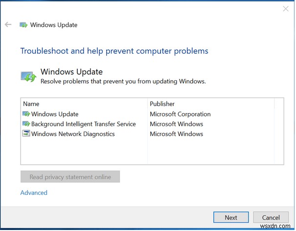 FIX:Windows 10에서 누락된 업데이트 버튼 확인
