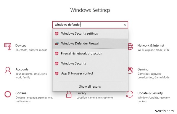 Windows 10에서  ERROR_VIRUS_INFECTED 를 수정하는 방법