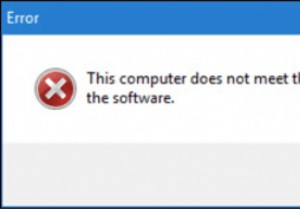 Windows 10에서  이 컴퓨터가 최소 요구 사항을 충족하지 않습니다 를 수정하는 방법