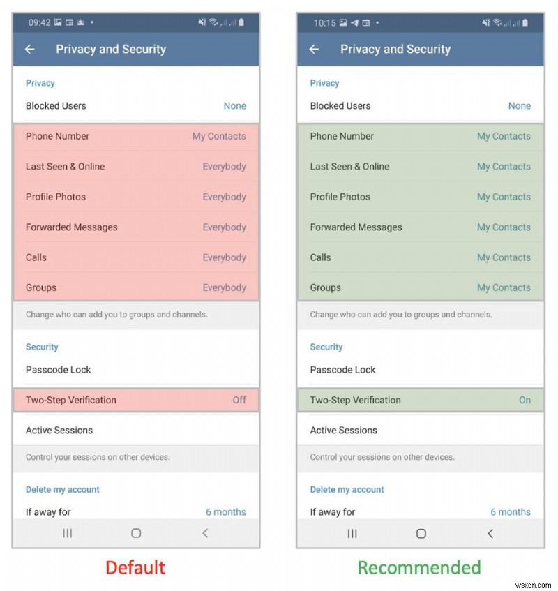 WhatsApp, Signal 및 Telegram 사용자, 다음은 몇 가지 보안 설정 변경 사항입니다.