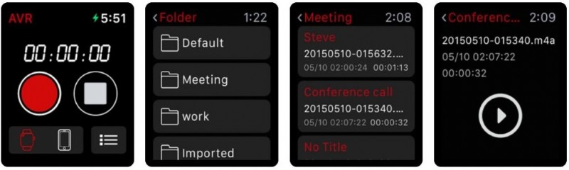 Apple Watch 음성 녹음기 앱이 메모를 즉시 삭제합니다