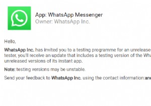 Android용 WhatsApp 베타 테스터가 되려면 어떻게 해야 합니까?