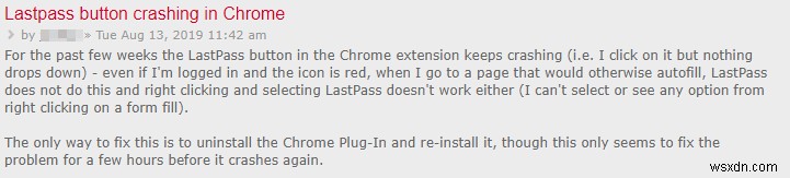 LastPass가 Chrome에서 충돌합니다! 다음은 완벽한 대체품입니다.