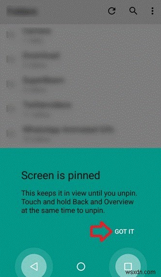 화면 고정이란 무엇입니까? Android