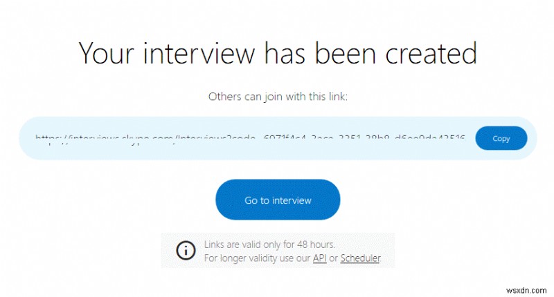 인터뷰 과정을 간소화하기 위한 최신 Skype 기능