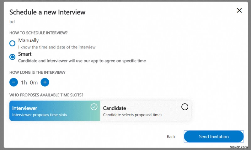 인터뷰 과정을 간소화하기 위한 최신 Skype 기능
