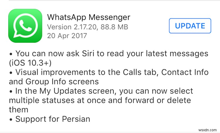 iOS 음성 도우미는 이제 WhatsApp 최신 메시지를 읽을 수 있습니다.
