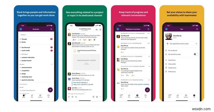 iPhone용 Slack 버전 20.05.10, 하단 표시줄 UI 등으로 대대적인 재설계 업데이트 업데이트