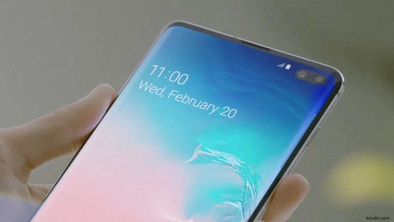 Samsung Galaxy S10:시작하기 위한 몇 가지 조정