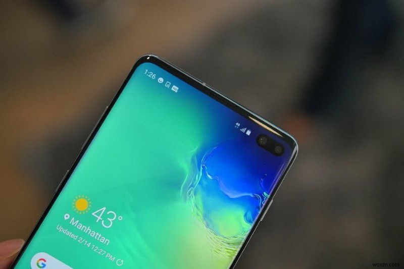 Samsung Galaxy S10:시작하기 위한 몇 가지 조정