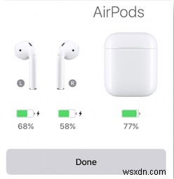 Apple AirPods:일반적인 문제 및 진단