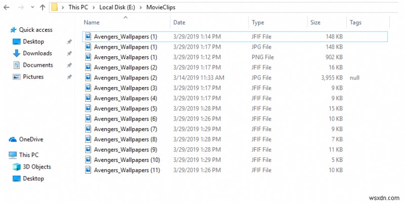 Windows에서 한 번에 여러 파일의 이름을 바꾸는 방법