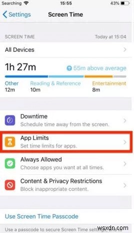 iOS 12에서 일반적인 화면 시간이 작동하지 않는 문제와 해결 방법은 무엇입니까?