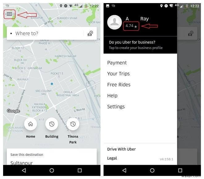 Uber 앱을 마스터하기 위한 6가지 유용한 팁과 요령