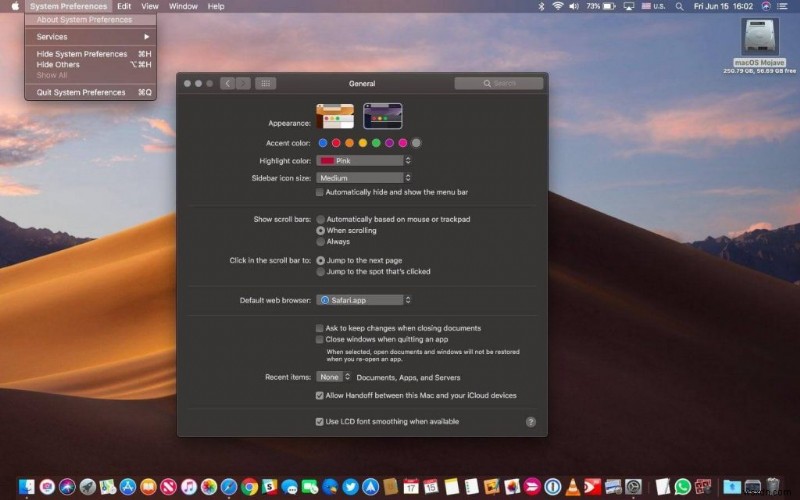 MacOS Mojave 경험을 향상시키는 6가지 팁