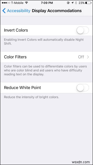 진정한 디스플레이를 위해 iPhone에서 색상 필터를 활성화하는 방법